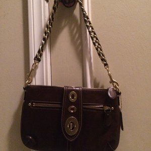 RARE Coach Brown Leather handbag
